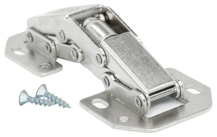90 Degree Non-Mortise Hinge For Window, Cupboard, Drawer, Butt Doors, 2 Pack - Image 1