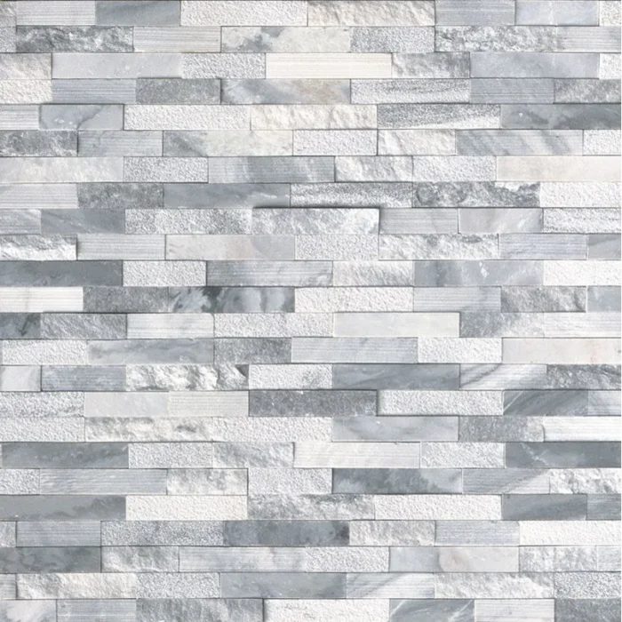 Alaska Gray Multi Finish Ledger Panel, Sample - Image 1