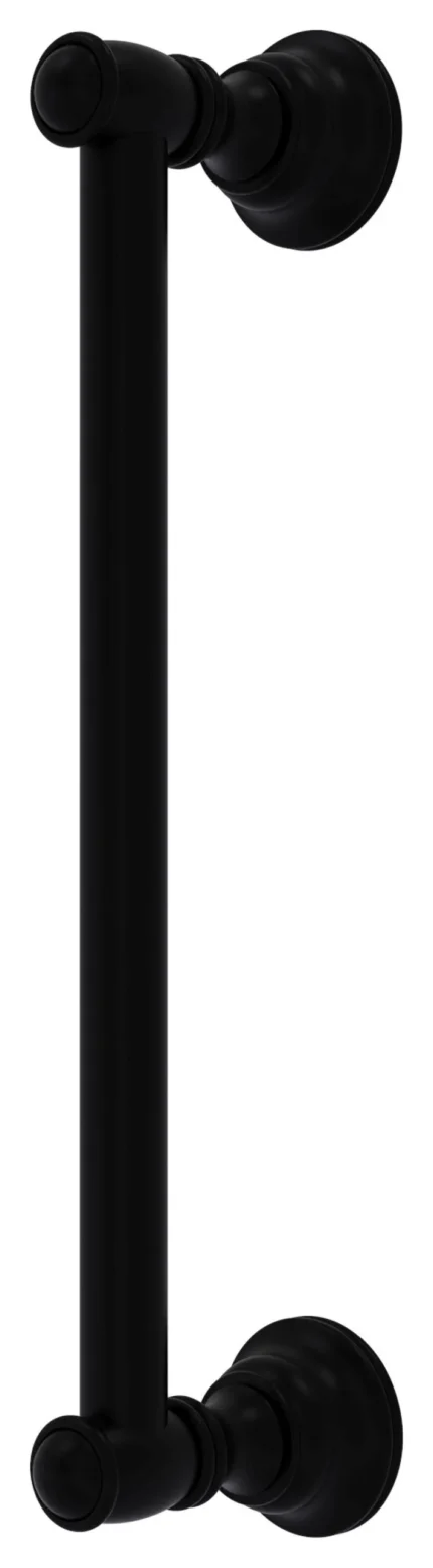 Allied Brass Carolina 12" Door Pull, Matte Black