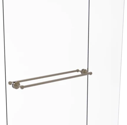 Allied Brass Dottingham Collection 30"Back to Back Shower Door Towel Bar