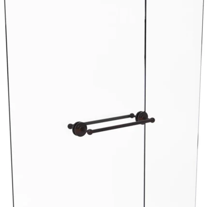 Allied Brass Que New Collection 18"Back to Back Shower Door Towel Bar