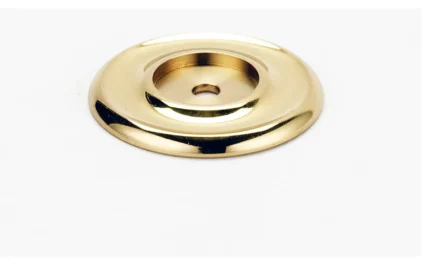 Alno A615-45 Traditional 1-3/4" Round Solid Brass Cabinet Knob - Unlacquered