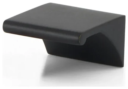 Alno A970 Contemporary 3/4" Center to Center Surface Mount Solid - Matte Black
