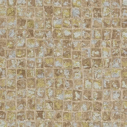 Alpha, Modern Trendy Stone Solid Embossed Wallpaper, Gray Beige, Roll, 21"x33'