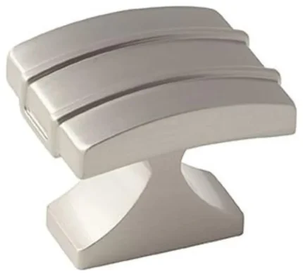 Amerock BP36602 Davenport 1-1/2 Inch Rectangular Cabinet Knob - Satin Nickel