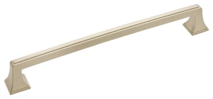 Amerock Mulholland Appliance Pull, Satin Nickel, 12" Center-to-Center