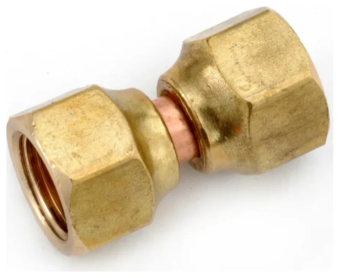 Anderson Metals 754070-10 Lead Free Swivel Nut, Brass, 5/8" Flare - Image 1