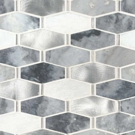 Ankara Polished Decorative Pattern Backsplash Wall Tile, Sample