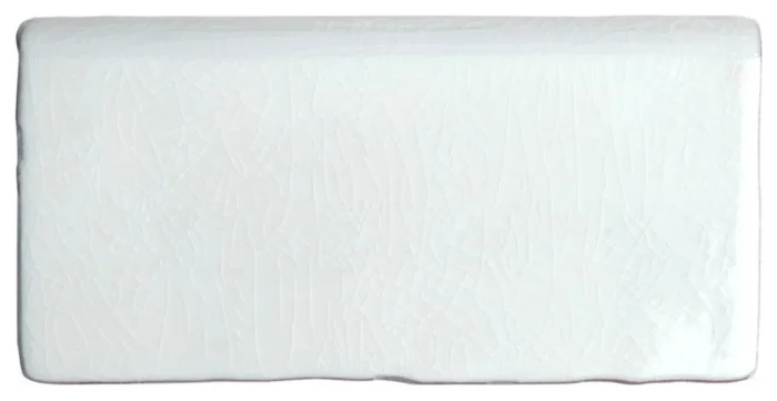 Antic Craquelle Bullnose Gris Claro Ceramic Wall Trim - Image 1