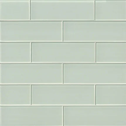 Arctic Ice 4x12 Glass Subway Tile, Set of 100