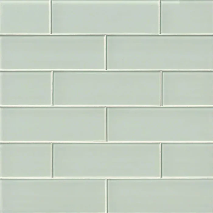 Arctic Ice 4x12 Glass Subway Tile, Set of 100 - Image 1
