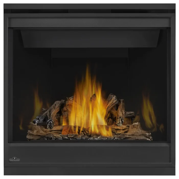 Ascent X 36 GX36-1 NG Fireplace w/Porcelain Reflective Panels, MV - Image 1
