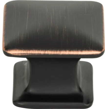 Atlas Homewares 322 Alcott 1-1/4 Inch Square Cabinet Knob - Venetian Bronze