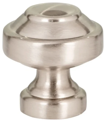 Atlas Homewares A640 Malin 1-1/8 Inch Mushroom Cabinet Knob - Brushed Nickel
