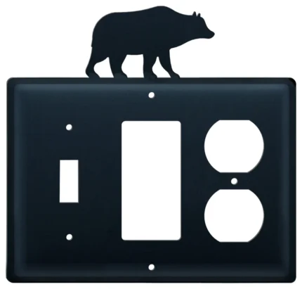 Bear Single Switch, GFI and Outlet Cover