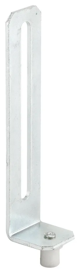 Bi-Fold Door Bottom Guide, Nylon/Steel, 2Pack