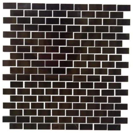 Black Marble Interlocking Mosaic, Sample
