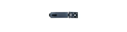 Black Wrought Iron Hasp Lock 13"x2.3" Safety Padlock Pack of 4 Renovators Supply
