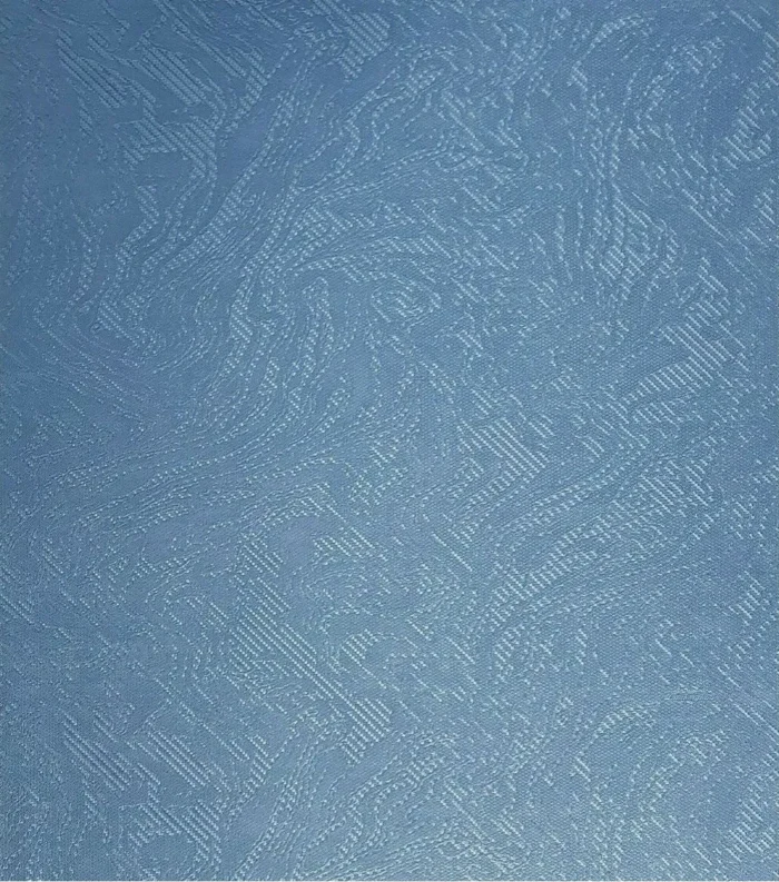 Blue metallic faux carbon plain Wallpaper, 27 Inc X 33 Ft Roll - Image 1