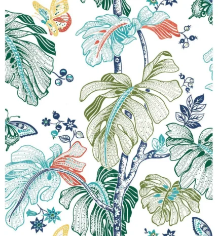Boho Palm Peel And Stick Wallpaper