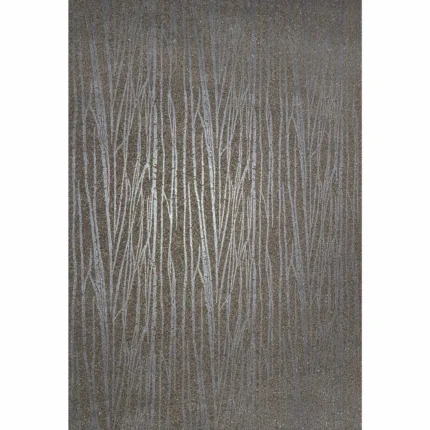 Brass Mica chip real Natural Wallpaper gray silver metallic glitter zebra Lines, 36 Inc X 24 Ft Roll