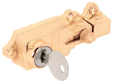 Brass Plated Keyed Deadbolt Lock