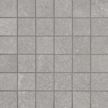 Brixstyle Gris 2x2 Matte Porcelain Mosaic, Sample