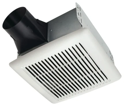 Broan AE50110DC 50-110 CFM 0.9 Sone HVI Certified Energy Star - White