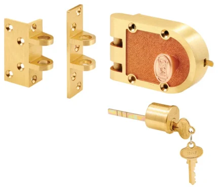 Bronze Deadlock, 666/667, 1 Cylinder, Flat & Angle Strike