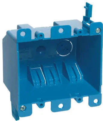 Carlon B225R-UPC Old Work Switch & Outlet Box 25 CUIN, 2 Gang