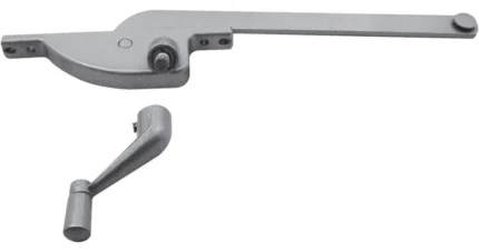 Casement Operator, 7" Teardrop Type, Left Hand, Aluminum