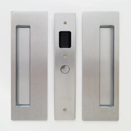 Cavilock Cl400A-Ml-38 Magnetic Latching Passage Pocket Door Pull, Chrome