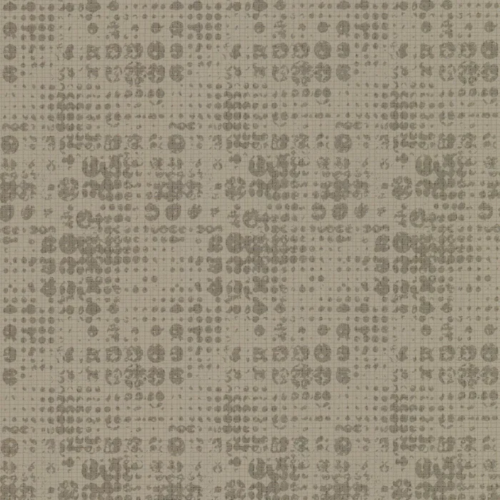Celeste Gold Geometric Wallpaper, Brown, Swatch - Image 1