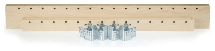 Century Components X2-Series Bracket Kit for Full Height Base Cabinet, Pilaster - Image 1