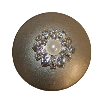 Coco Couture Knob, 1.5", Gold Glam