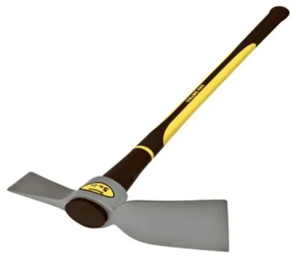 Collins TH-5FD-C Garden Cutter Mattock with 36" Fiberglass Handle, 5 Lb Head