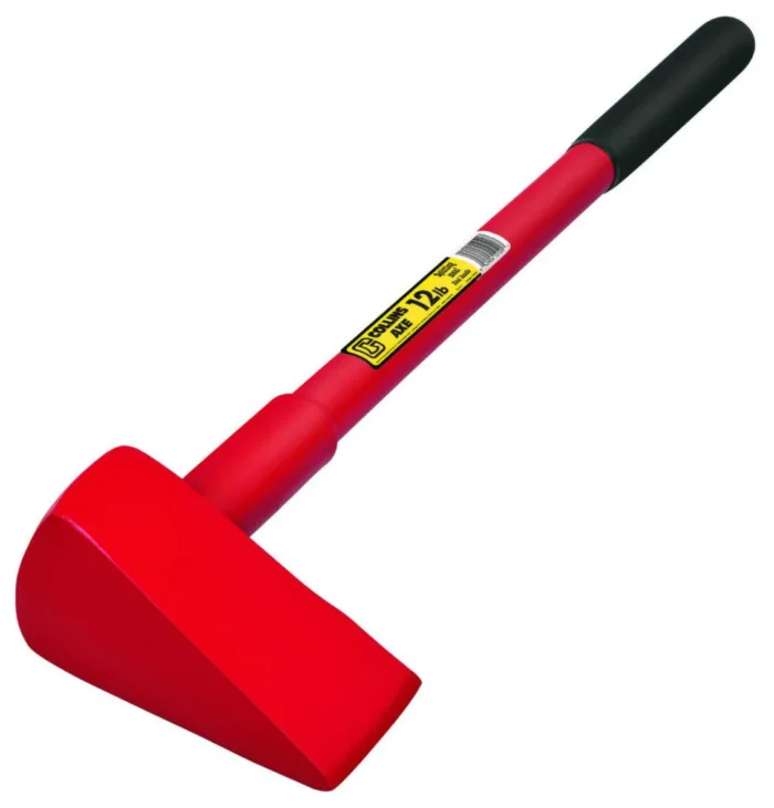 Collins TJ12C Mega Splitting Maul with 27" Steel Handle, 12 Lb Head - Image 1