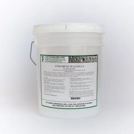 Concrete Sealer X-3, Stain and Water Repellent, 5 Gallon