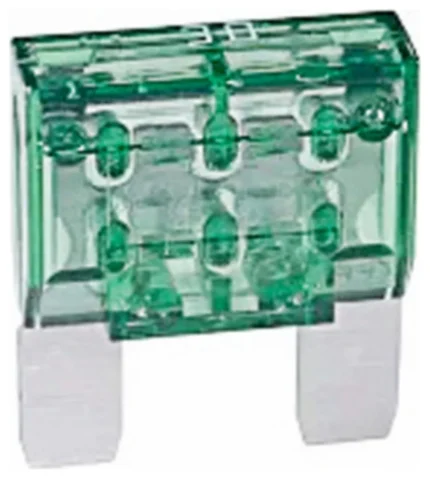 Cooper Bussmann BP/MAX-30ID easyID Illuminating Blade Fuse, Green