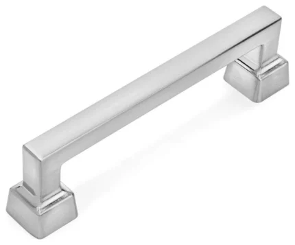 Cosmas 1481-96SN Satin Nickel Modern Contemporary Cabinet Pull