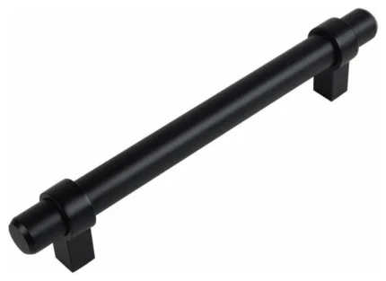 Cosmas 161-128FB Flat Black 5” CTC (128mm) Euro Bar Pull