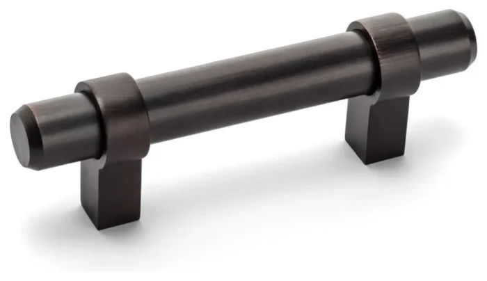 Cosmas 161-2.5ORB Oil Rubbed Bronze 2-1/2” CTC (64mm) Euro Bar Pull - Image 1
