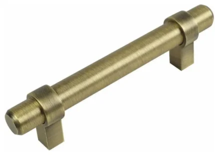 Cosmas 161-3BAB Brushed Antique Brass 3” CTC (76mm) Euro Bar Pull