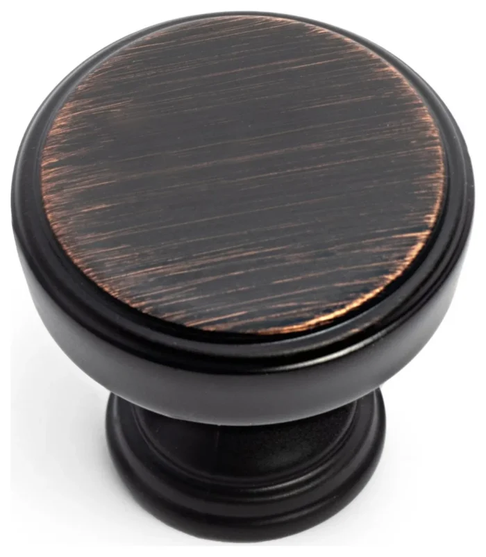 Cosmas 1940ORB Oil Rubbed Bronze Cabinet Knob - Image 1