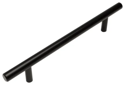 Cosmas 404-160FB Flat Black Slim Line Euro Style Cabinet Pull