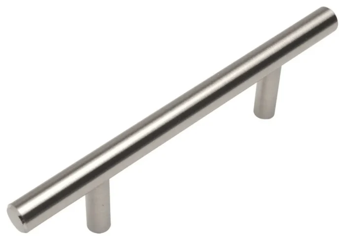 Cosmas 404-96SN Satin Nickel Slim Line Euro Style Bar Pull - Image 1