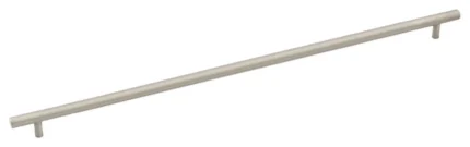 Cosmas 425-480-H-SS Stainless Steel Cabinet Euro Style Bar Pull, Set of 5