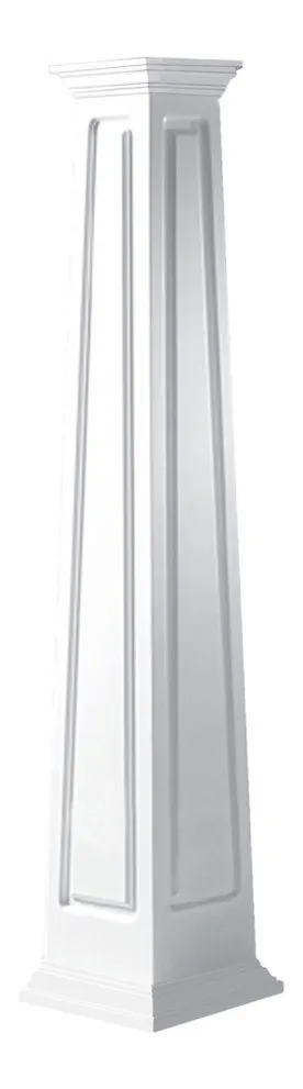 Craftsman Classic Square Tapered, Raised Panel Column