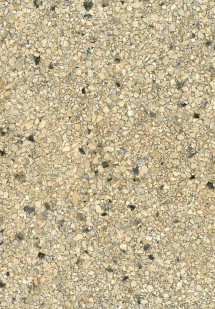 Cream and Gray Metallic Mica Wallpaper
