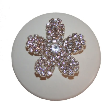 Daisy Knob, 1.5", Gold Glam